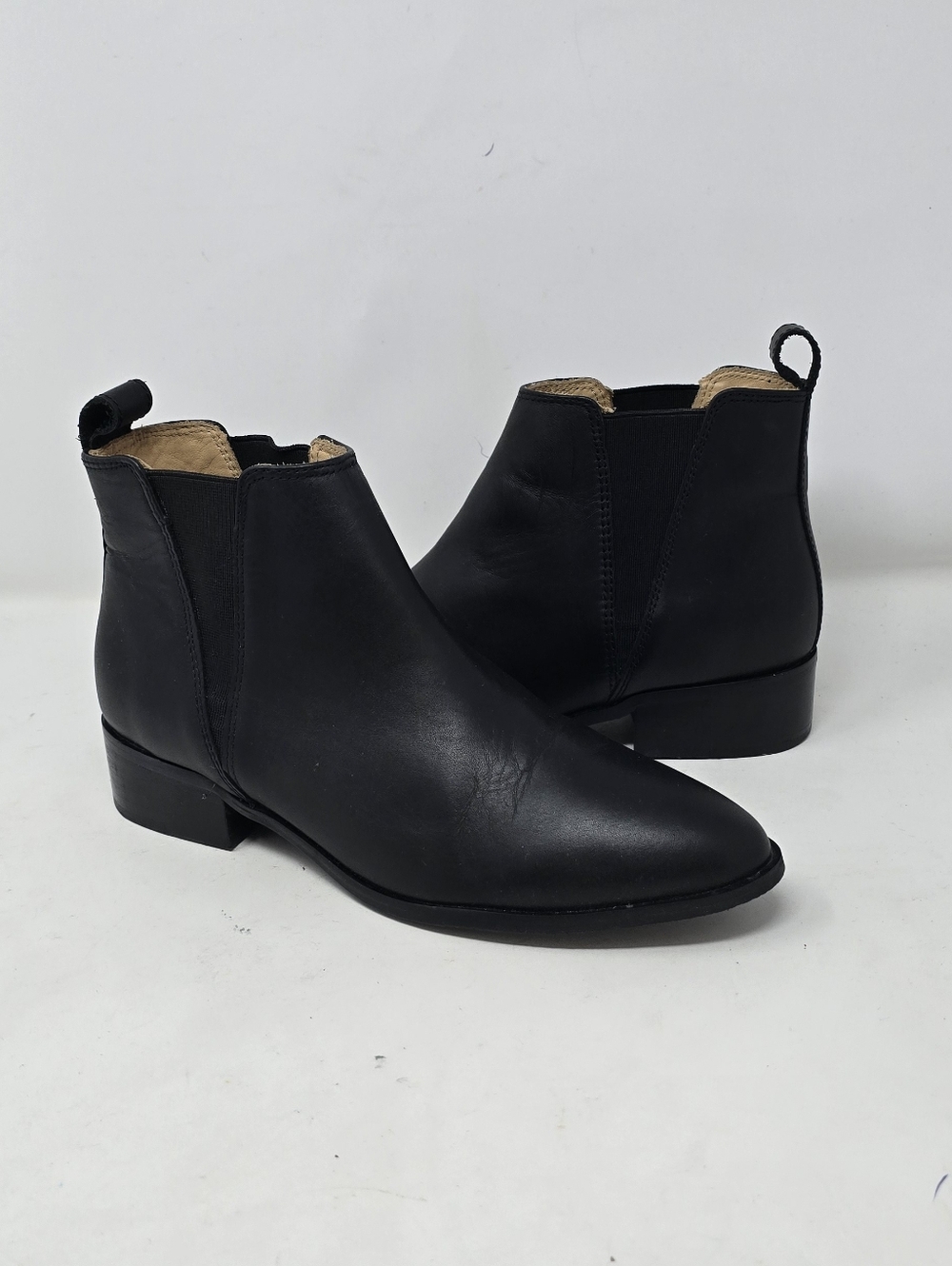 Nisolo women 7 Eva leather everyday chelsea boot black minimalist office - Picture 2 of 10
